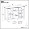 Artisan - Sideboard Buffet - Rustic Brown
