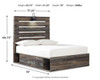 Drystan - Panel Bed