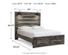 Drystan - Panel Bed