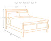 Alisdair - Sleigh Bed