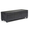 Avalon - Contemporary Storage Ottoman Bench