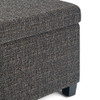 Avalon - Contemporary Storage Ottoman Bench