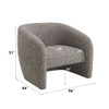 Livia - Accent Chair - Brown / Gray