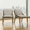 Danzel - Side Chair (Set of 2) - Gray / Oak