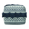 Bowden - Square Pouf Ottoman - Gray
