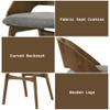 Delmon - Side Chair (Set of 2) - Dark Walnut