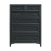 6 Drawer Chest With Knobs And Smooth Slides