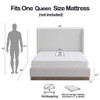 Hale - Upholstered Wingback Bed