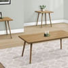 Contemporary 3 Piece Table Set With Coffee Table And 2 End Tables