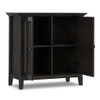 Amherst - 2 Door Storage Cabinet & Adjustable Shelving - Brown