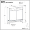 Banting - Entryway Storage Cabinet - Walnut Brown
