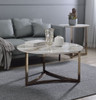 Aziz - Sintered Stone Top Round Coffee Table