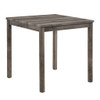 Lucian - Counter Height Pub Table With Tufted Stools