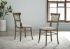 Bistro - Wide Dining Chair With Cushion (Set of 2) - Vintage Walnut