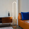 Zeon - LED Floor Lamp, 110 - 120V - Bronze