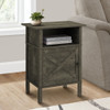 Transitional Accent Table With Storage