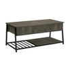 Contemporary Coffee Table, Lift Top, Rectangular