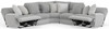 Abraxas - 5 Piece Reclining Sectional