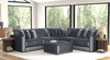 Remington - Modular Sofa And Cocktail Ottoman - Slate
