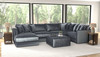 Remington - Modular Sofa And Cocktail Ottoman - Slate