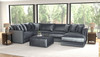 Remington - Modular Sofa And Cocktail Ottoman - Slate