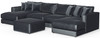 Remington - Modular Sofa And Cocktail Ottoman - Slate