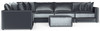 Remington - Modular Sofa And Cocktail Ottoman - Slate