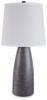 Shavontae - Poly Table Lamp (Set of 2) - Gray