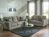 Cascilla - 2 Pc. - Sofa, Loveseat - Pewter