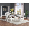Dining Chairs (Set of 2) - Brown / White