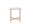 Veises - End Table - Champagne