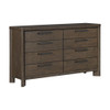 8 Drawer Dresser With Rustic Design
