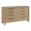 8 Drawer Dresser With Rustic Design