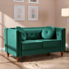 Chesterfield Loveseat 2 Seater Couch For Living Room