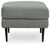 Hazela - Ottoman - Charcoal