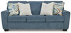 Cashton - Queen Sofa Sleeper - Blue