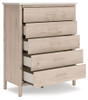 Cadmori - Five Drawer Wide Chest - Two-Tone