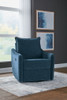 Mcburg - Swivel Power Recliner - Navy