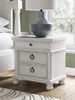 Rowlenstown - Three Drawer Night Stand - Antique White