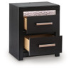 Brizmore - Two Drawer Night Stand - Black