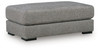 Creston Heights - Oversized Accent Ottoman - Smolder