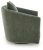 Leastow - Swivel Accent Chair - Loden