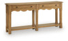 Whitmund - Console Sofa Table - Light Brown
