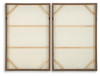 Stormish - Wall Art Set (Set of 2) - Beige / Brown