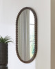 Clorington - Accent Mirror - Dark Brown