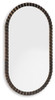 Clorington - Accent Mirror - Dark Brown