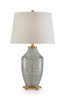 Abbriel - Glass Table Lamp - Antique Green