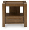 Marxmore - Square End Table - Brown