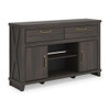 Brazen Valley - TV Stand With Fireplace Option