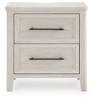 Darbonton - Two Drawer Night Stand - Dove White